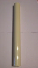 12" TALL CREAM PLASTIC EDISON STANDARD CANDLE COVER 1 1/4" O.D. LAMP PART 50935J