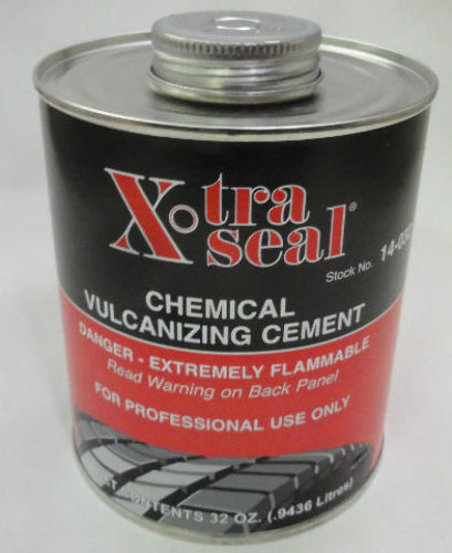Xtra-Seal Tire Tube Patch Vulcanizing Cement - 32oz Bottle, 6-Pack (TR761-006)