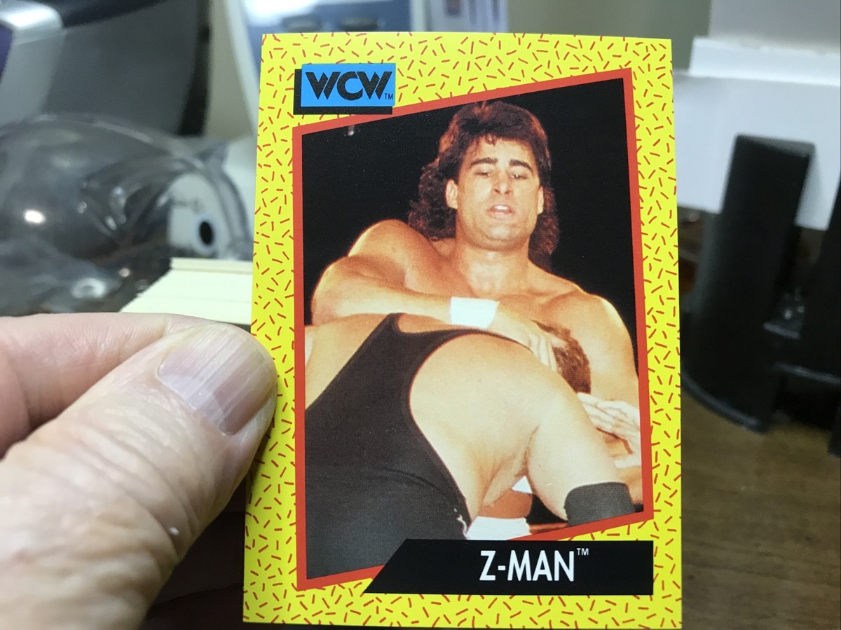 WCW WORLD CHAMPIONSHIP WRESTLING 1991 TRADING CARD # 67 Z-MAN TOM