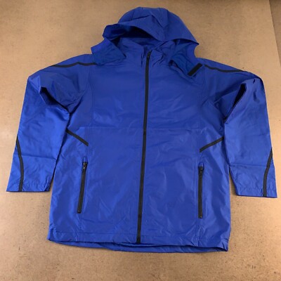 Team 365 Adult Size Medium Sport Royal Blue Mesh Lined Conquest Jacket TT70 NWT