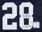 Rocky Bleier Signed Notre Dame Fighting Irish Jersey "66 Natl Champs" (Beckett) — photo 2