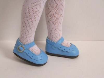 Sky Blue Classic Doll Shoes For 14'' Robert Tonner Betsy McCall (Debs)