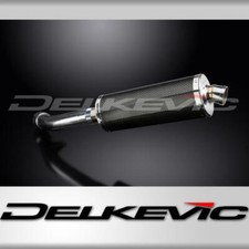 BMW R1200R R1200RT 2005-2009 350mm OVAL CARBON BSAU SILENCER EXHAUST KIT