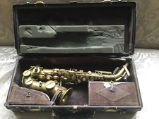 ANTIQUE RARE BUESCHER CURVED SOPRANO SAXOPHON...