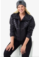 Maria Oversized Packable Vegan Down Jacket - Black Beauty Size S