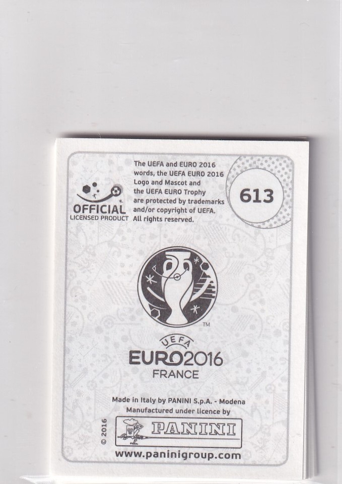 Panini Fifa Em Sticker Numéro 613 Sölvi Ottesen eBay