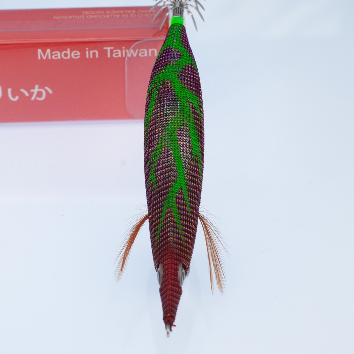 Leurre De Pêche RUI Squid Jig ST-49N – Taille 3.5, Argenté, Pour Calmar Et Mer