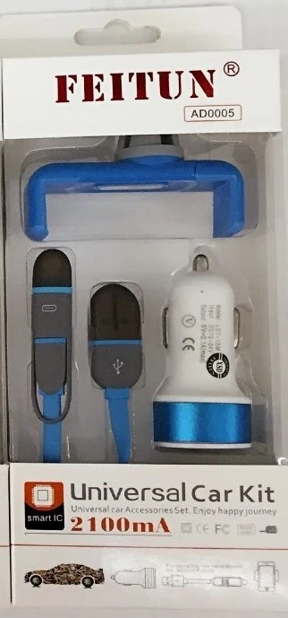 Set di Accessori per Auto Universale universal kit car per tutti i smartphone - Immagine 3 di 4