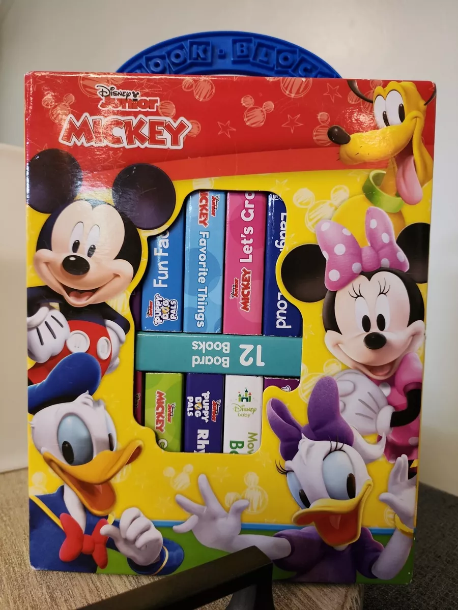 Disney Junior Mickey Mouse Clubhouse: 12 Board Books (Boxed Set)