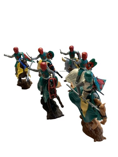 Soldat Black Hawk Toys - Sioux Warrior Vs US Cavalryman - Réf BH0109 - Plomb Peint 1/32