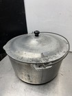 NATIONAL EAU CLAIRE WISCONSIN EXTRA HEAVY CAST ALUMINUM WARE W/LID & BALE HANDLE — photo 4