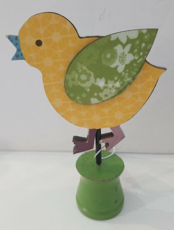 Galleta de Pascua barril Lori Siebert mesa decoración lote de 3 pollitos 7" leer más abajo Foto 3 de 4