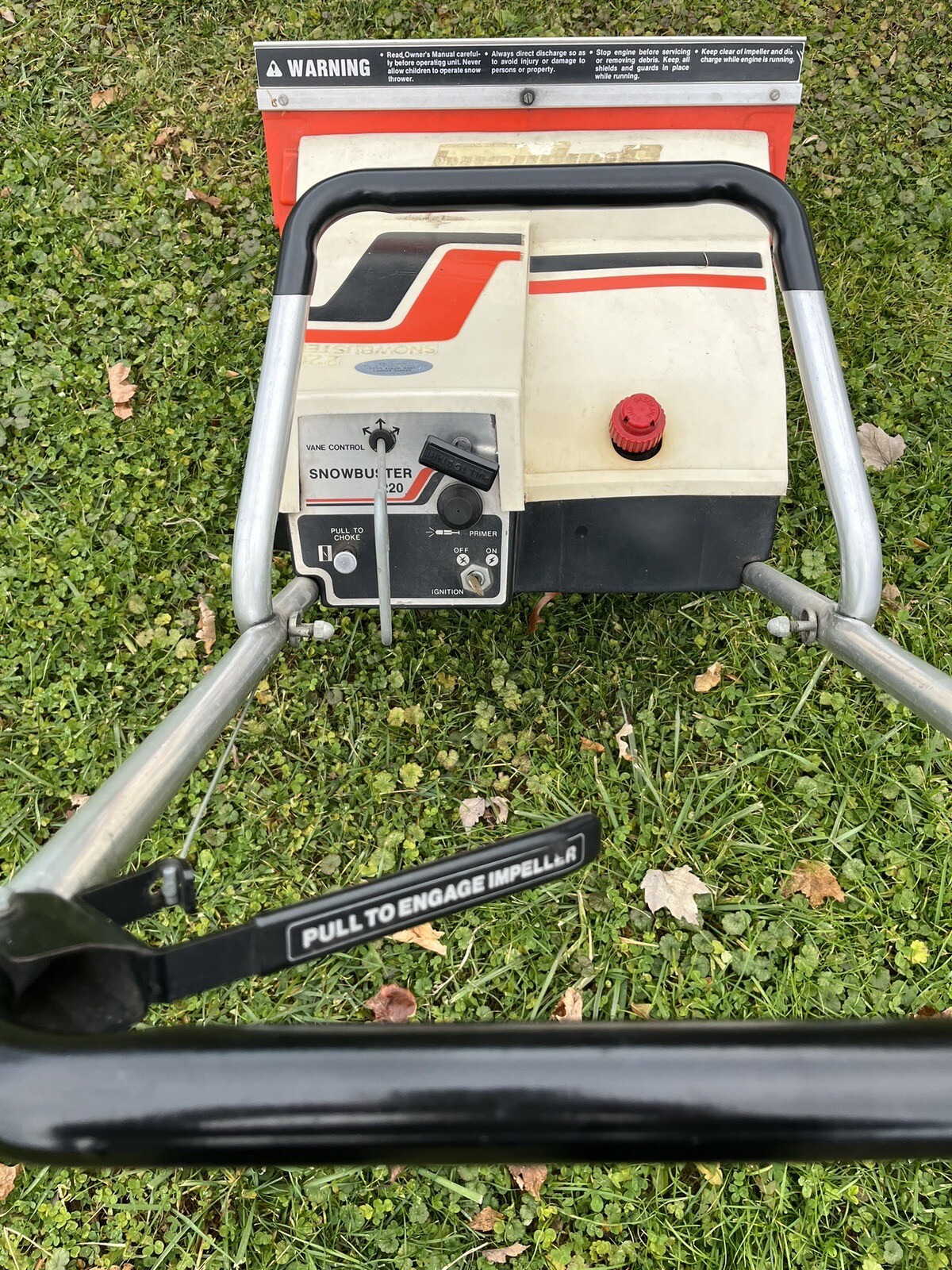 Simplicity 20” Sonwbuster 220 2 Cycle Gas Snow Blower 501 Model