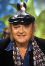 Dutch flautist and keyboardist Thijs van Leer 1990s Historic Music Old Photo