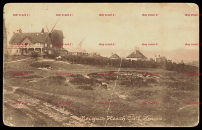 Reigate Heath Golf House bei Redhill Surrey - Windmühle Golfplatz Postkarte