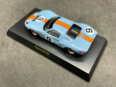 Kyosho 1/64 USA collection2 Gulf Ford GT40 #9 Le Mans Diecast car