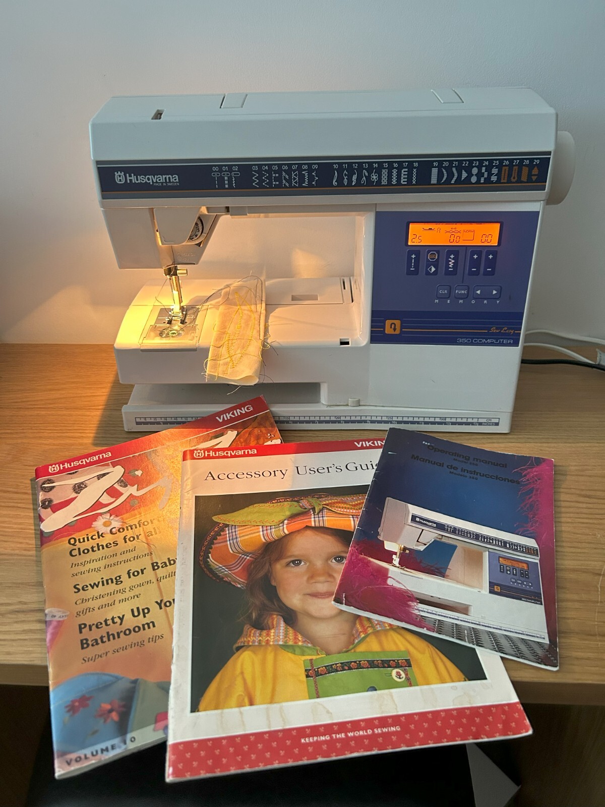 Husqvarna Sew Easy 350 Computer Sewing Machine eBay
