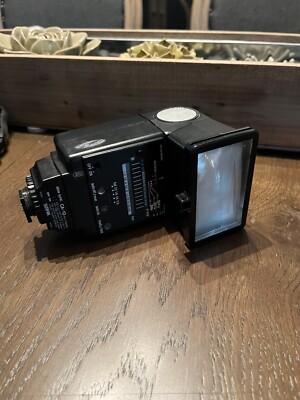 Sunpak Auto 26SR Thyristor Shoe Mount Swivel Telescoping Flash Unit Used