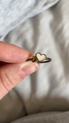 PANDORA Luminous Hearts sterling silver, 14K gold Mother of