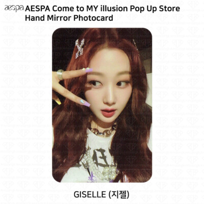 Aespa Come To My illusion Pop Up Store MD Photocard 4cut Photo ID