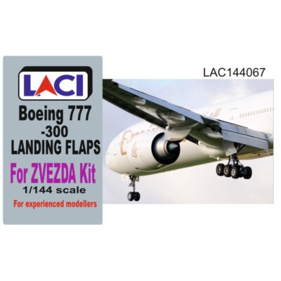 Laci 1/144 Boeing 777-300ER Landing Flaps for Zvezda kit