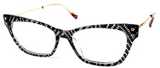 MISSONI MIS0045 KDX NOS Italy Black Crystal Women s 52-17-145 Eyeglasses Frame