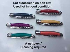 Lot de 6 couteaux - Pliant +