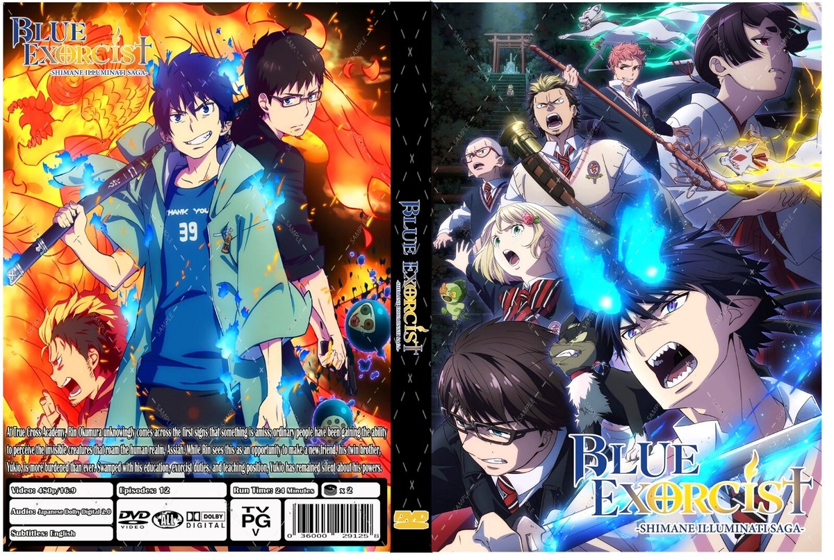 Blue Exorcist Shimane Illuminati Saga Anime Series Season Episodes 1-12