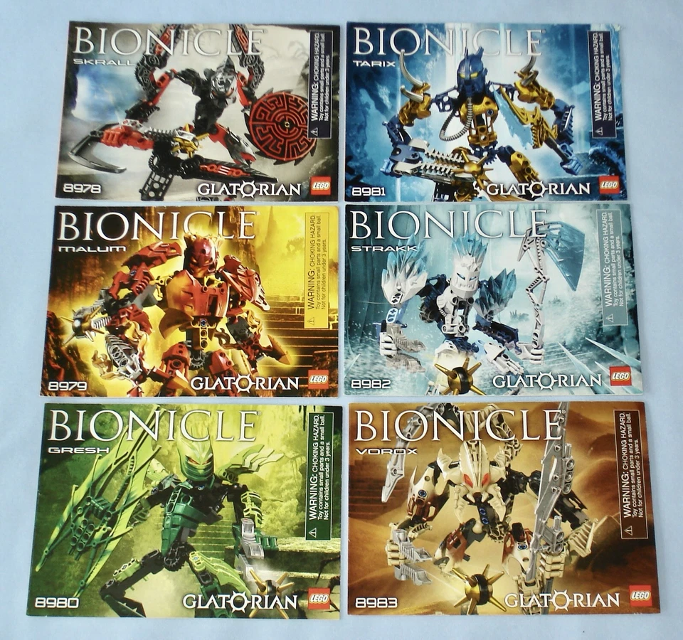 Lego Bionicle GLATORIAN (8978-8983) Bara Magna - в комплекте со всем оружием - Изображение 3 из 4