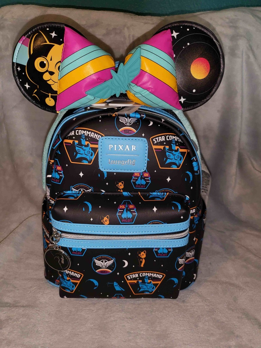 NEW Loungefly Disney Pixar Buzz Lightyear Of Star Command Mini Backback Amazon.com | Loungefly Lightyear Star Command Buzz Lightyear  main image 4