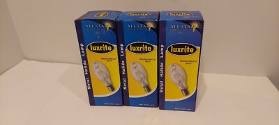 3 - LUXRITE MH250/U/MOG  250-Watt Metal Halide Lamp Light Bulb Clear