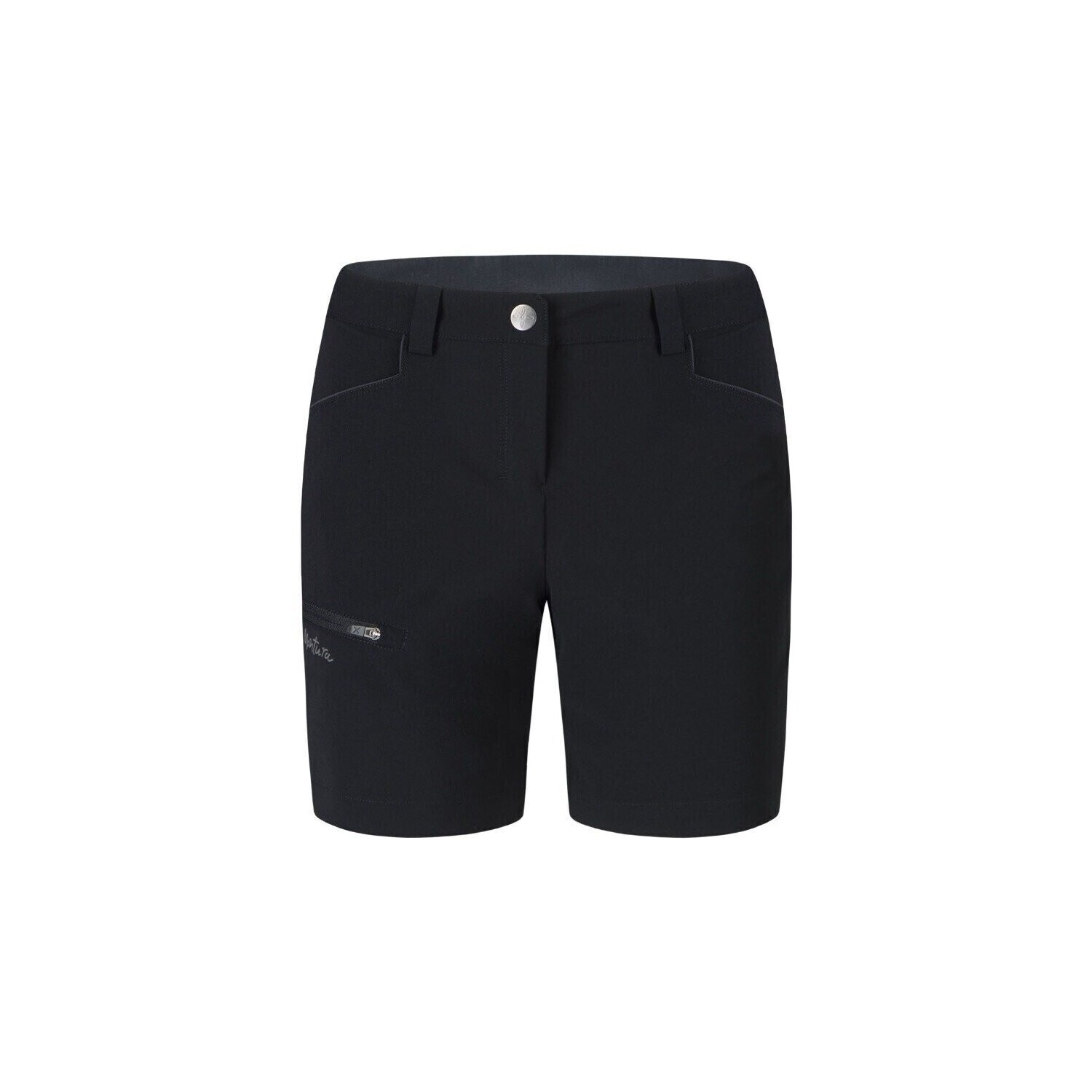 Montura Safari Bermudas Mujer Negro Pantalones Cortos Trekking Rezón Senderismo