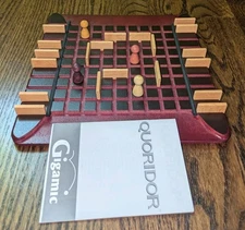 Quoridor Classic Gigamic Wooden UK French Version Vintage 90's w/ Instructions