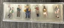 Preiser HO Scale #10453 Transition-Era freight train crew HOn3, HOn30, HOn2  CC