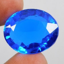 Natural 23.00Ct Genuine Quality Unheated COBALT BLUE SPINEL Certified Gemstone