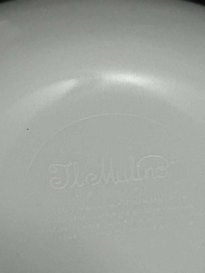 Juego de 4 cuencos de sopa/cereal de melamina con patrón de limón toscano II Mulino New York Foto 4 de 4