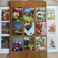 Lot of 15 Vintage 70s 80s Greeting Cards Friendship Garden Nature Photography