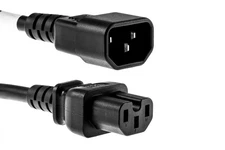 AC Power Cord, C15 to C14 , 14 AWG, 3ft