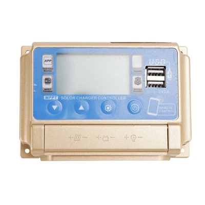 Gold 50A MPPT BT Solarladeregler 12V 24V Batterien - Bild 1 von 4