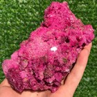 780G Natural Red Corundum Ruby Quartz Crystal Mineral specimen Healing
