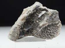 Boulangerit, Calcit, Dolomit, Quarz, Pribram, Böhmen, Tschechien