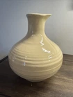 Vintage BAUER  Pottery Monterey California Pitcher/Vase Yellow READ