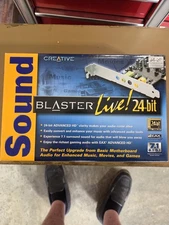 Creative Soundblaster Live! 24bit 7.1 Channel Sound Card (Sealed)