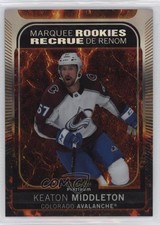 2021 O-Pee-Chee Platinum Marquee Rookies Hot Magma 215/499 Keaton Middleton 5i2