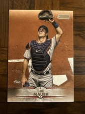 2025 Joe Mauer Topps Stadium Club Base Minnesota Twins #177