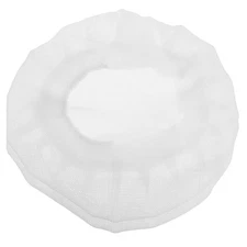 2 Pcs Chef Hats for Women White Cleaning Working Cap Cook Hair Net