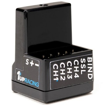 1UP Racing Pro-RX 2.4GHz Antenna-Free Receiver - Sanwa FH5 Compatible 10106