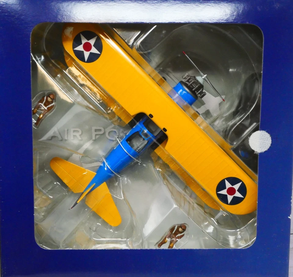 Hobby Master HA8106, Boeing Stearman Kaydet Trainer 18303 Tuskegee Airmen, 1/48 - Image 2 of 4