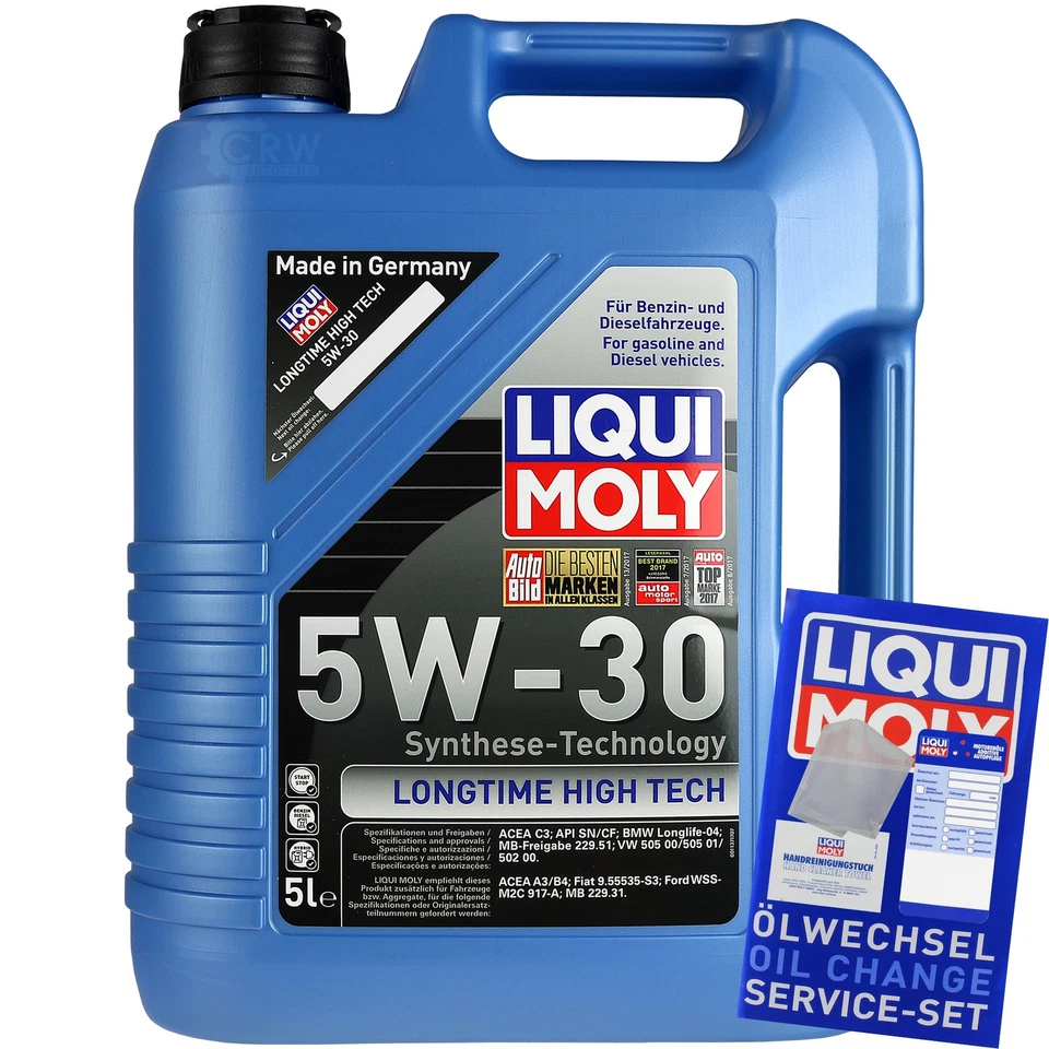 INSPEKTIONSKIT FILTER LIQUI MOLY ÖL 7L 5W-30 für Mercedes-Benz B-Klasse W246 - Bild 3 von 4