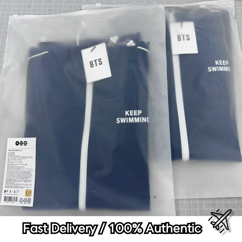 BTS Official WIND Jacket (SWIM ver) ARIRANG Keep Swimming NEW